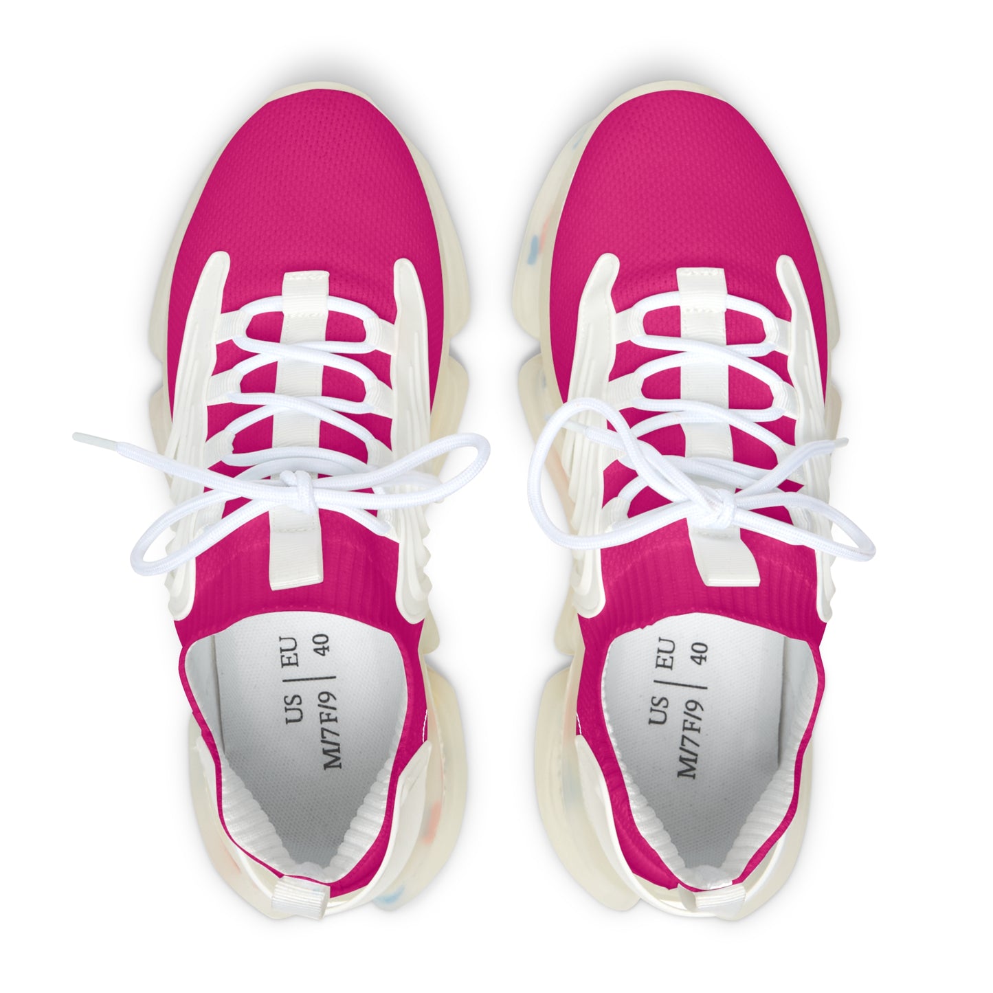 Snooty Fox Art Women's Mesh Sneakers - Mexico Pink