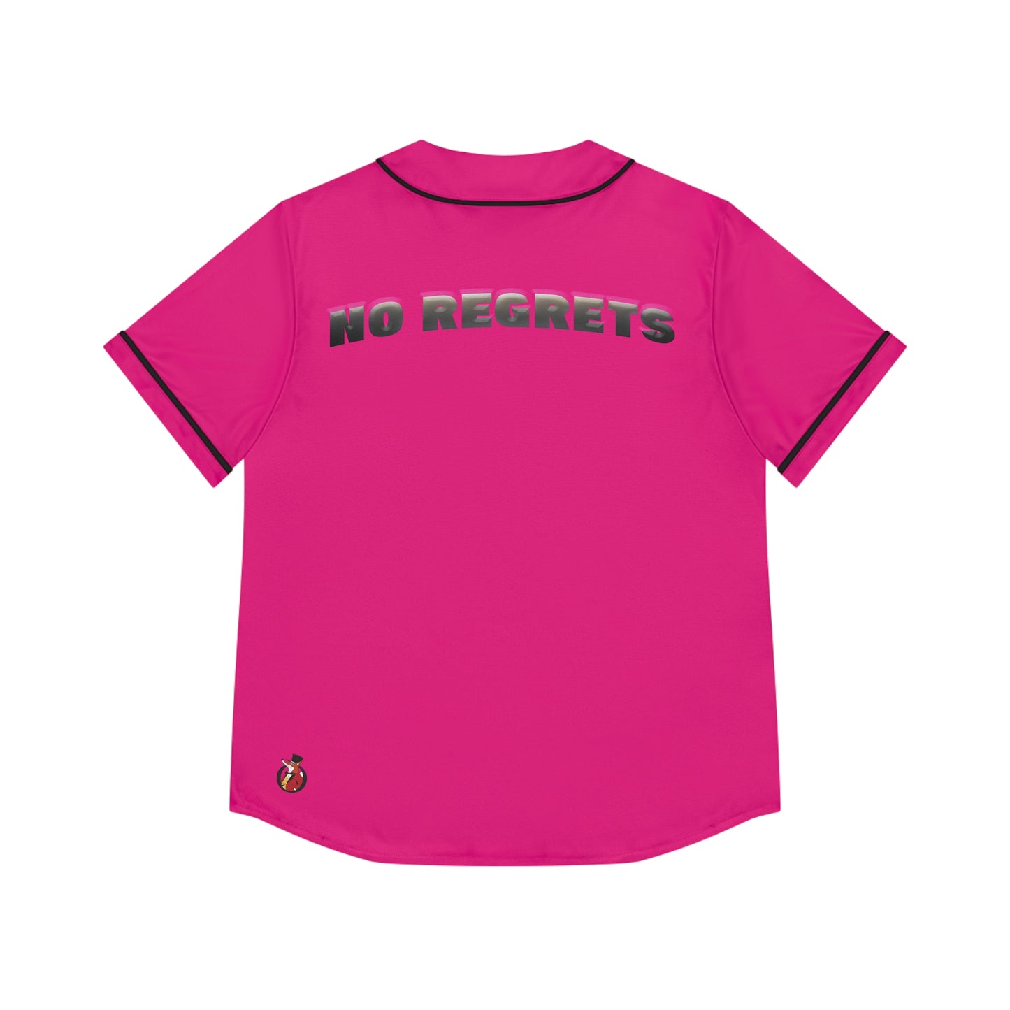 Snooty Fox Art Women's Baseball Jersey - No Regrets