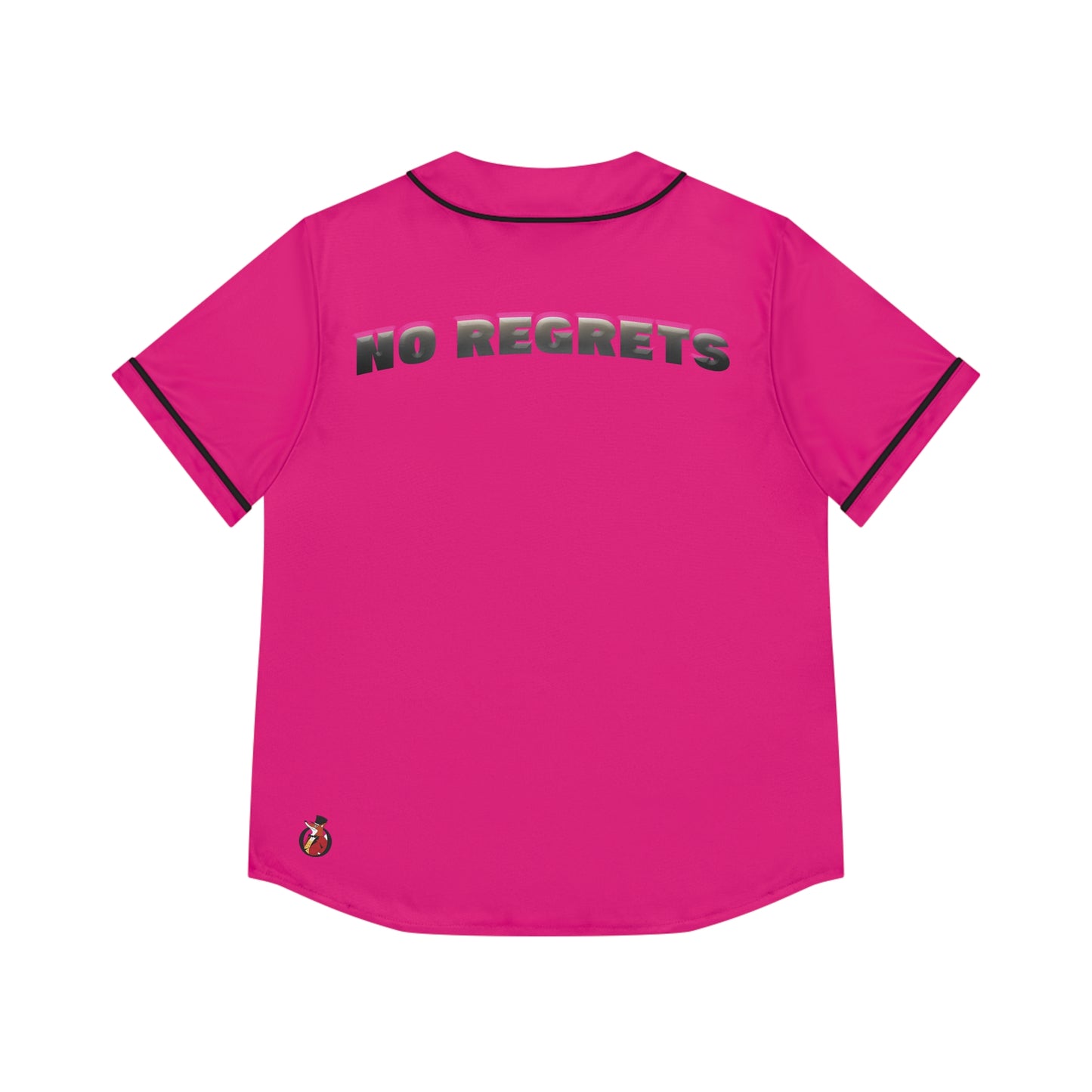 Snooty Fox Art Women's Baseball Jersey - No Regrets