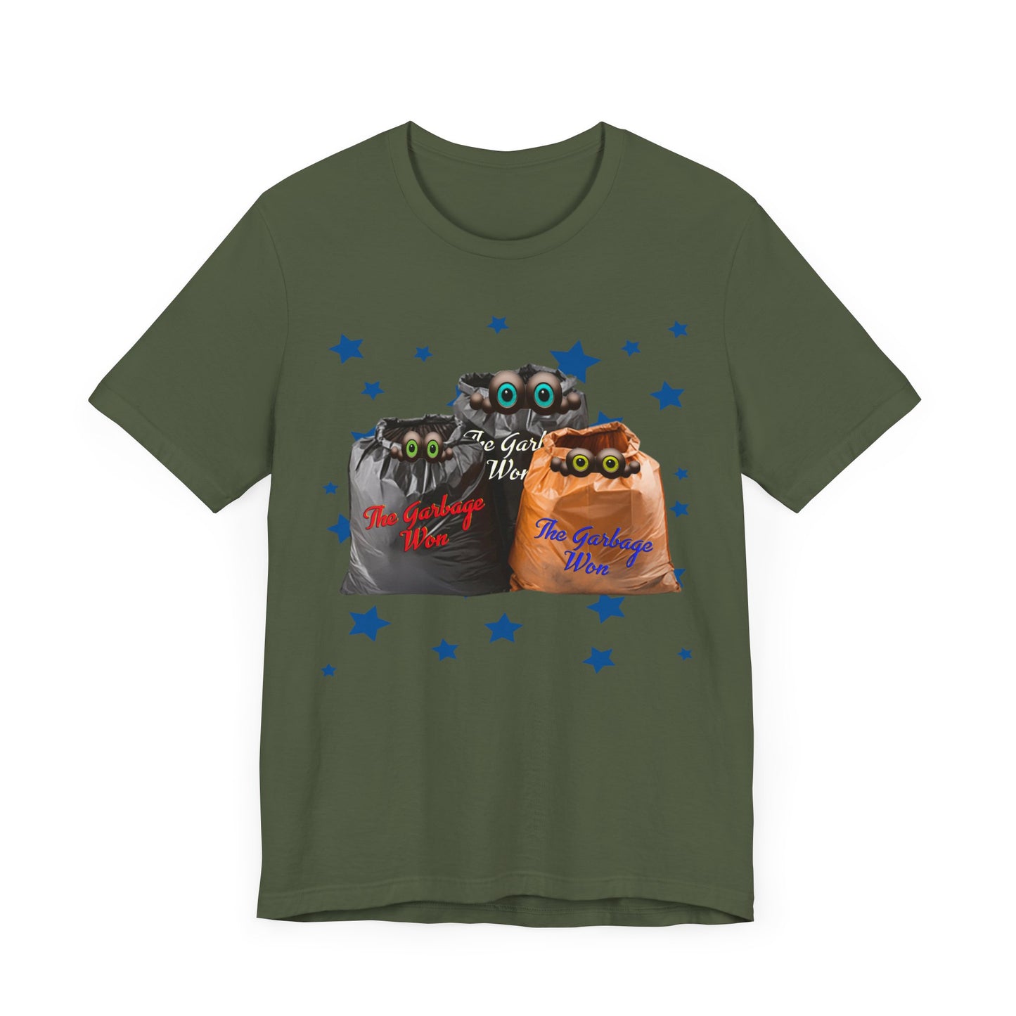 Snooty Fox Art Unisex Jersey Short Sleeve Tee - The Garbage Won