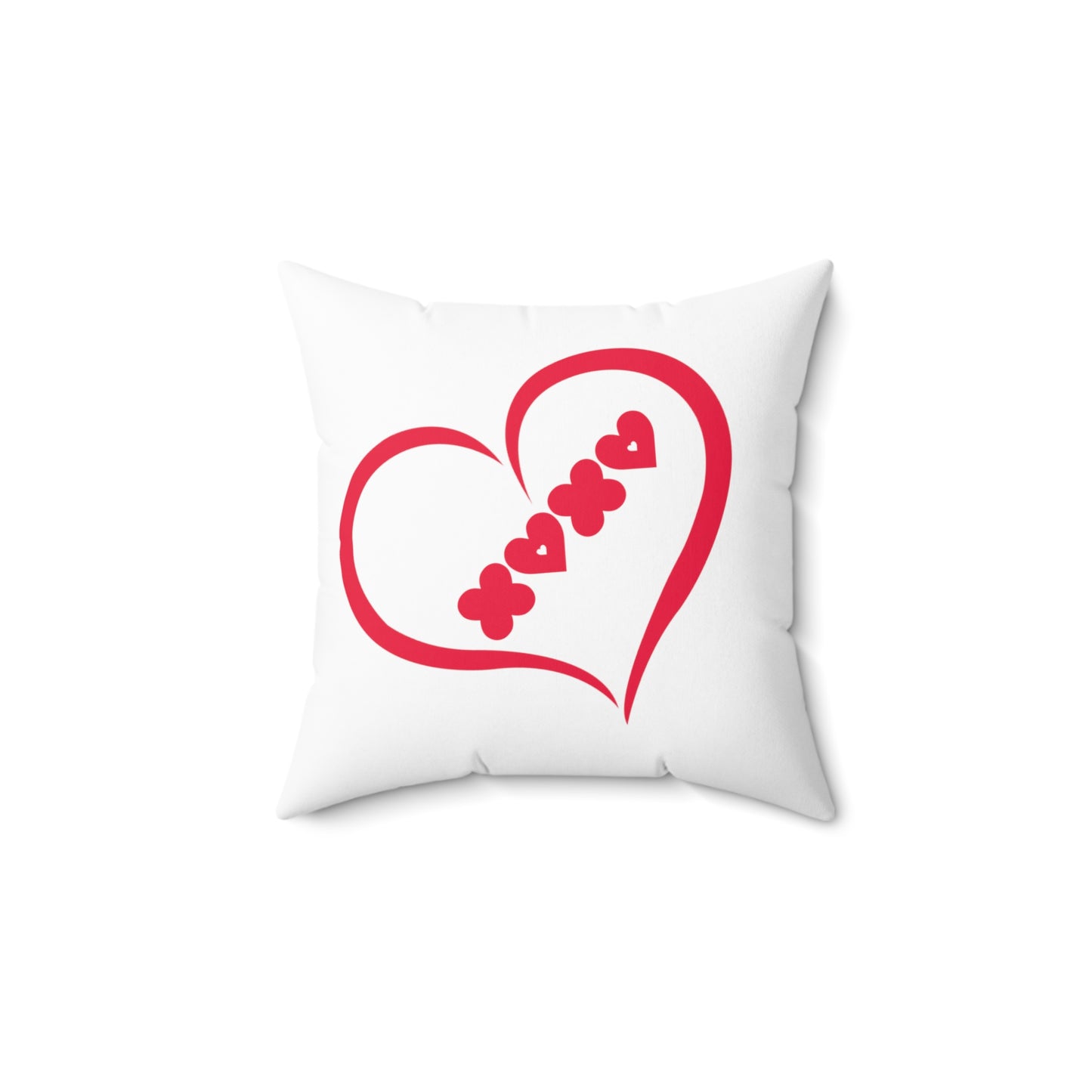 Snooty Fox Art Spun Polyester Square Pillow - XOXO