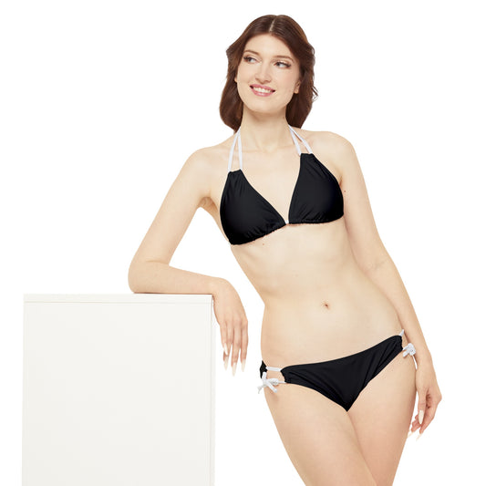 Snooty Fox Art Strappy Bikini Set (AOP) - Love Heart