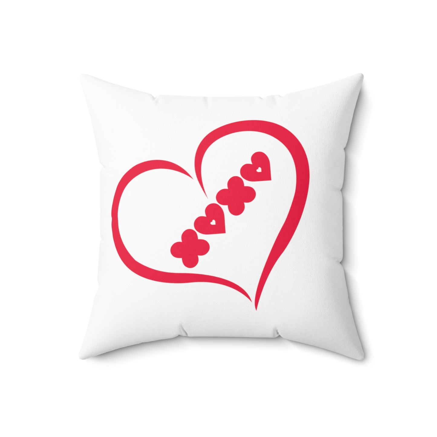 Snooty Fox Art Spun Polyester Square Pillow - XOXO