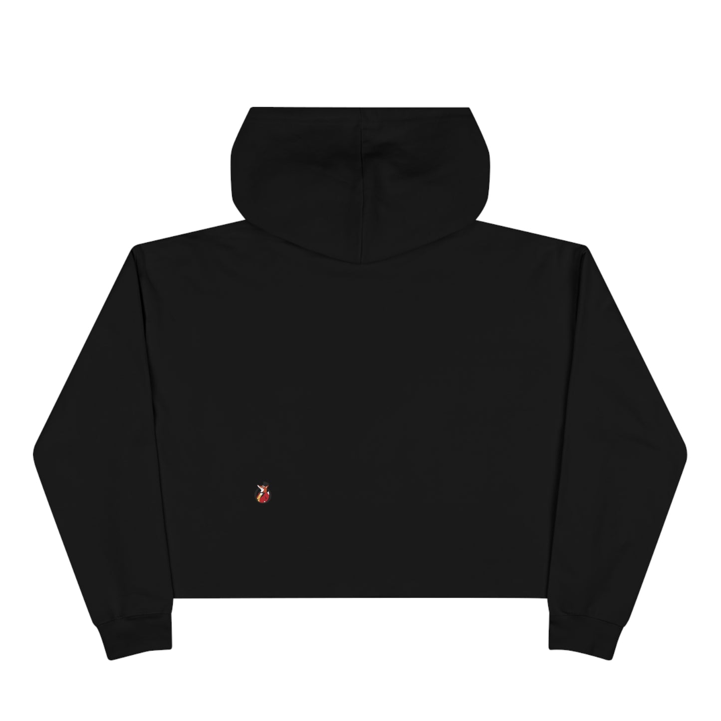 Snooty Fox Art Crop Hoodie - Peace Sign and Butterfly