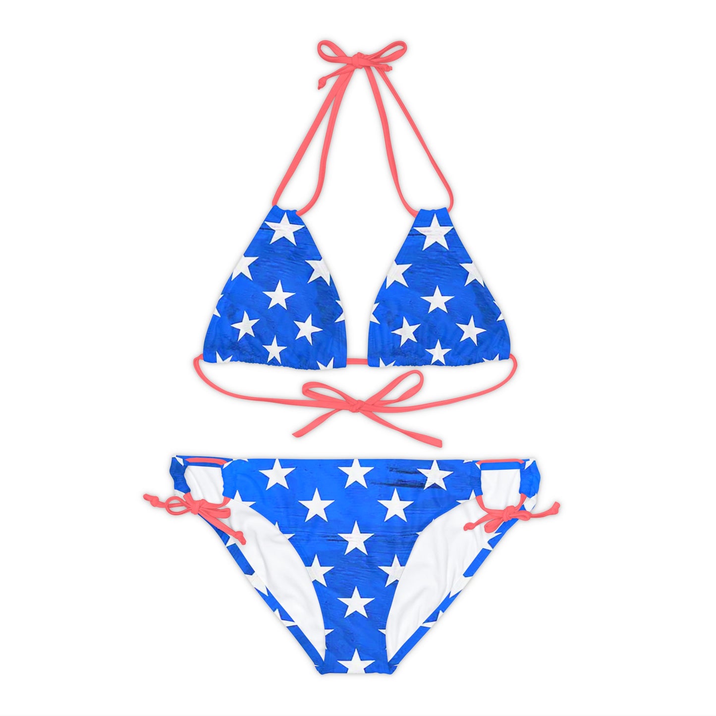 Snooty Fox Art Strappy Bikini Set (AOP) - Sea of Stars