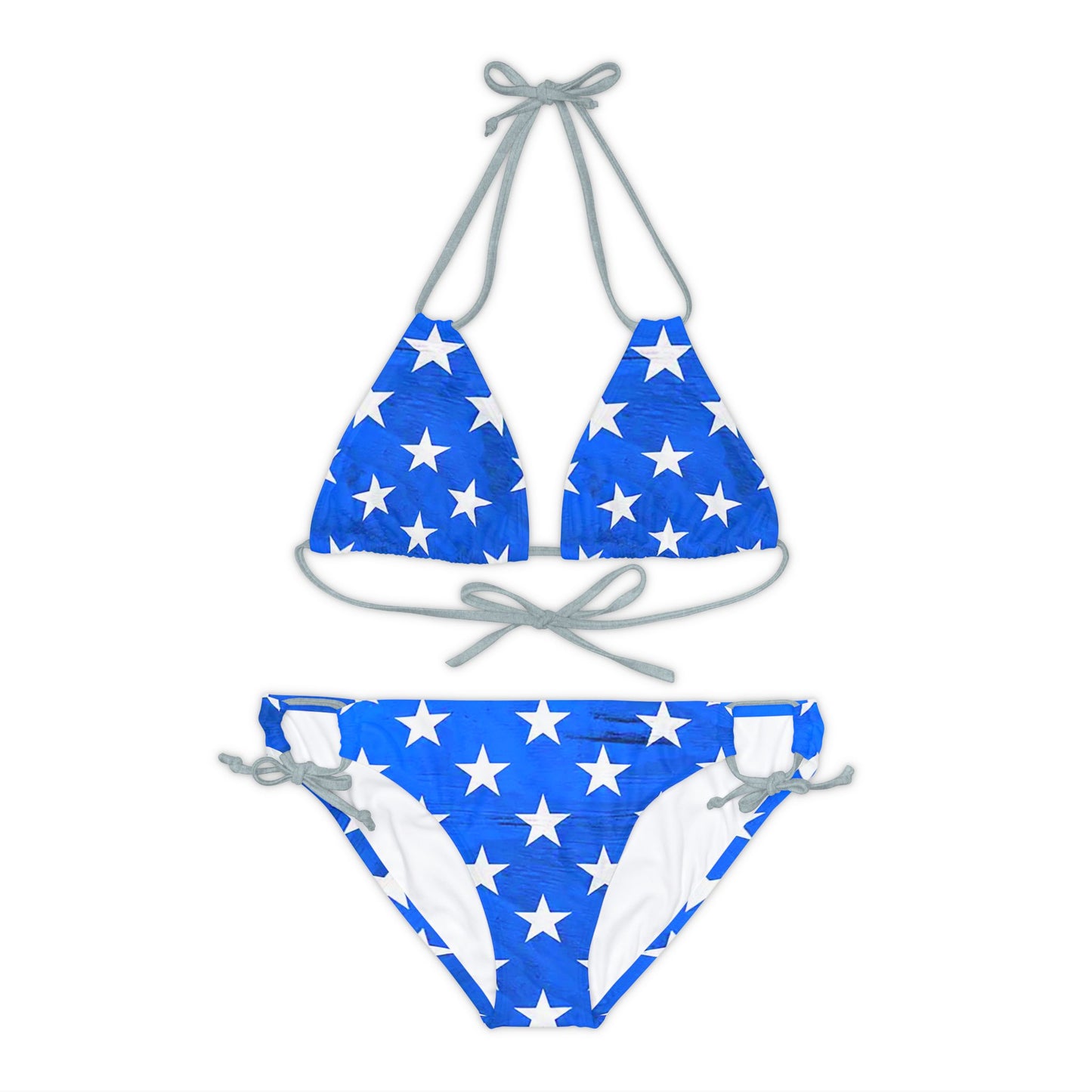 Snooty Fox Art Strappy Bikini Set (AOP) - Sea of Stars