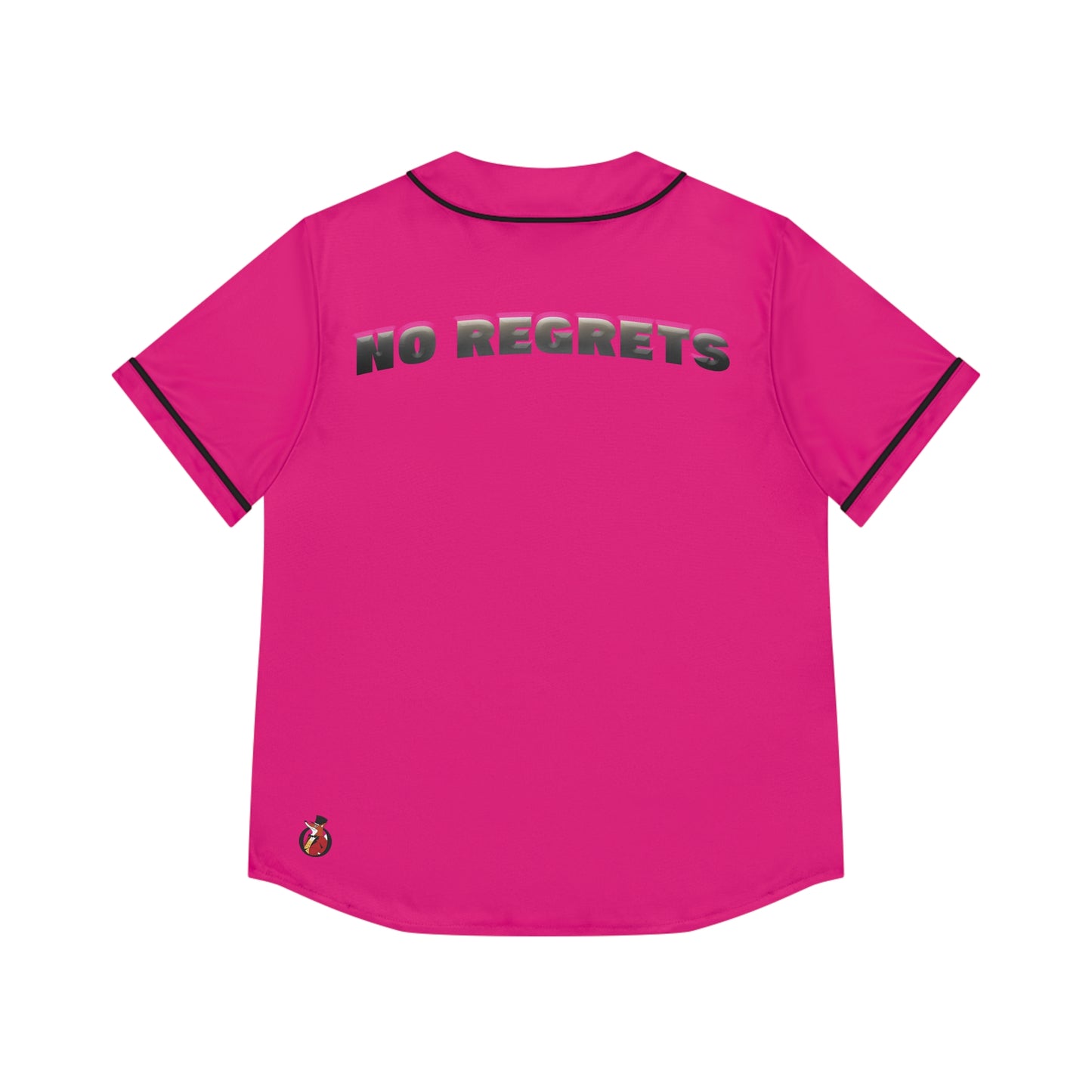 Snooty Fox Art Women's Baseball Jersey - No Regrets
