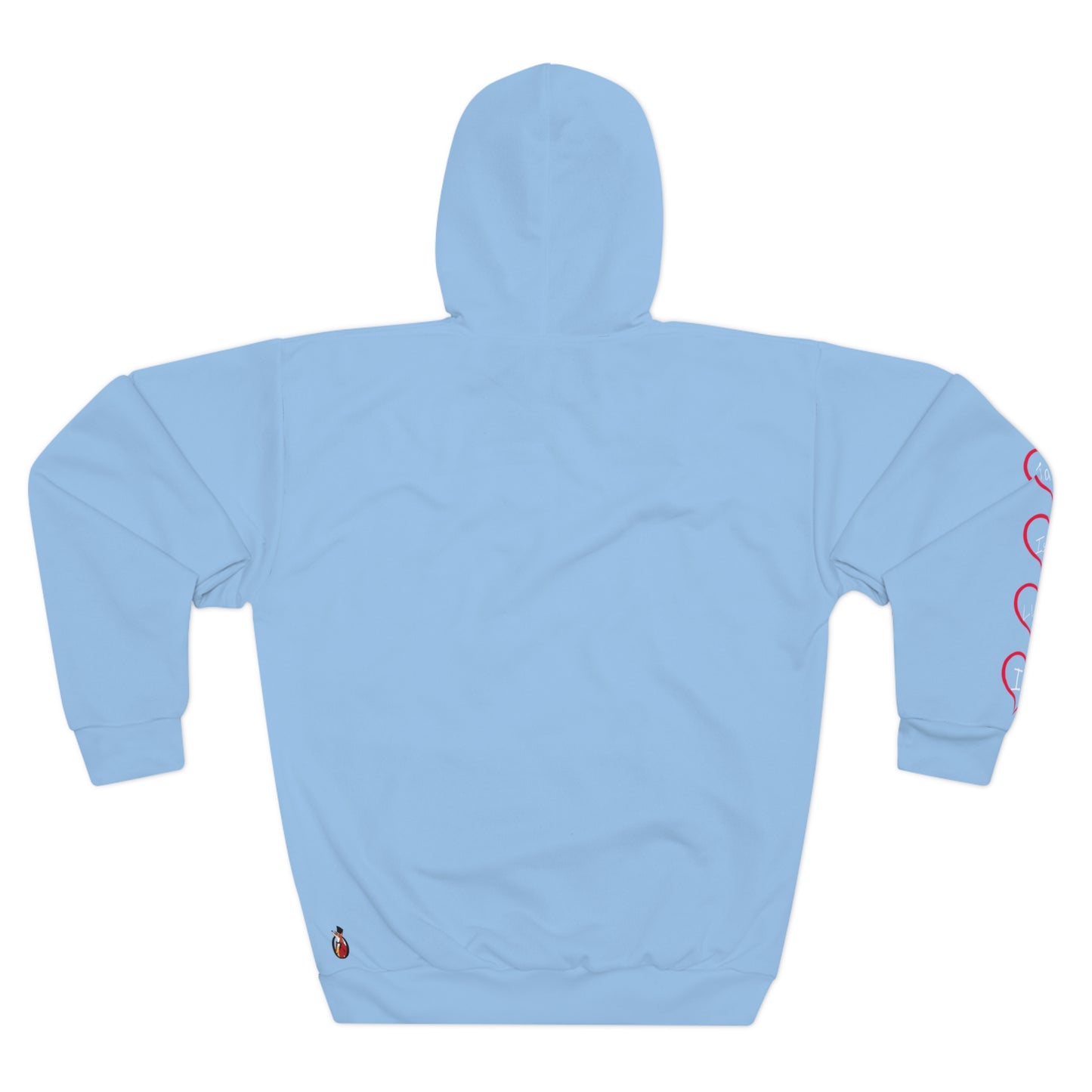 Grandma Love Unisex Pullover Hoodie - Cozy Blue Gift for Grandmothers