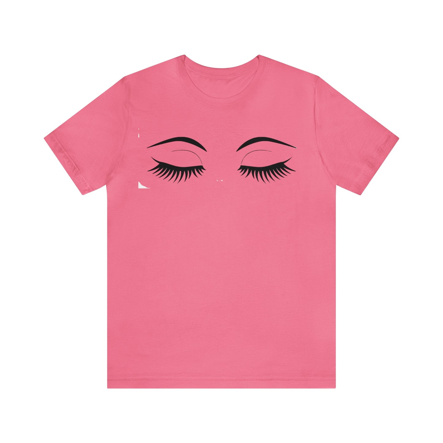 Snooty Fox Art Unisex Jersey Short Sleeve Tee - Eyelashes