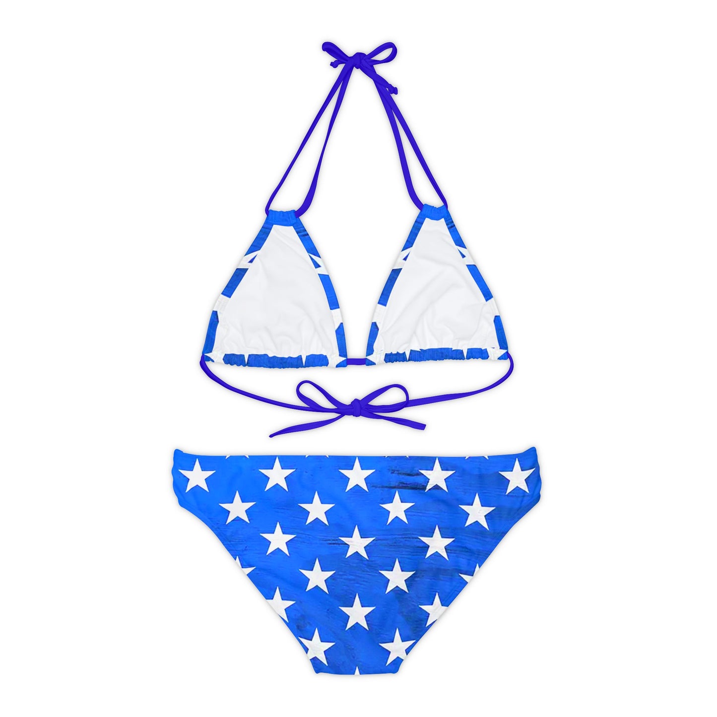 Snooty Fox Art Strappy Bikini Set (AOP) - Sea of Stars