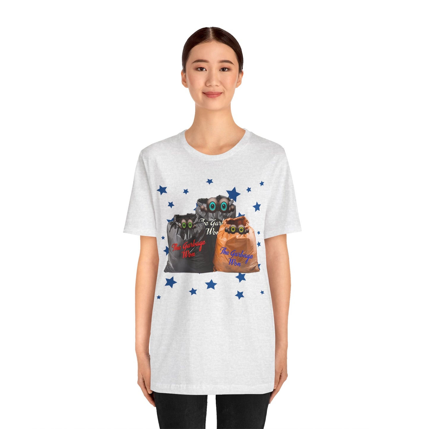 Snooty Fox Art Unisex Jersey Short Sleeve Tee - The Garbage Won