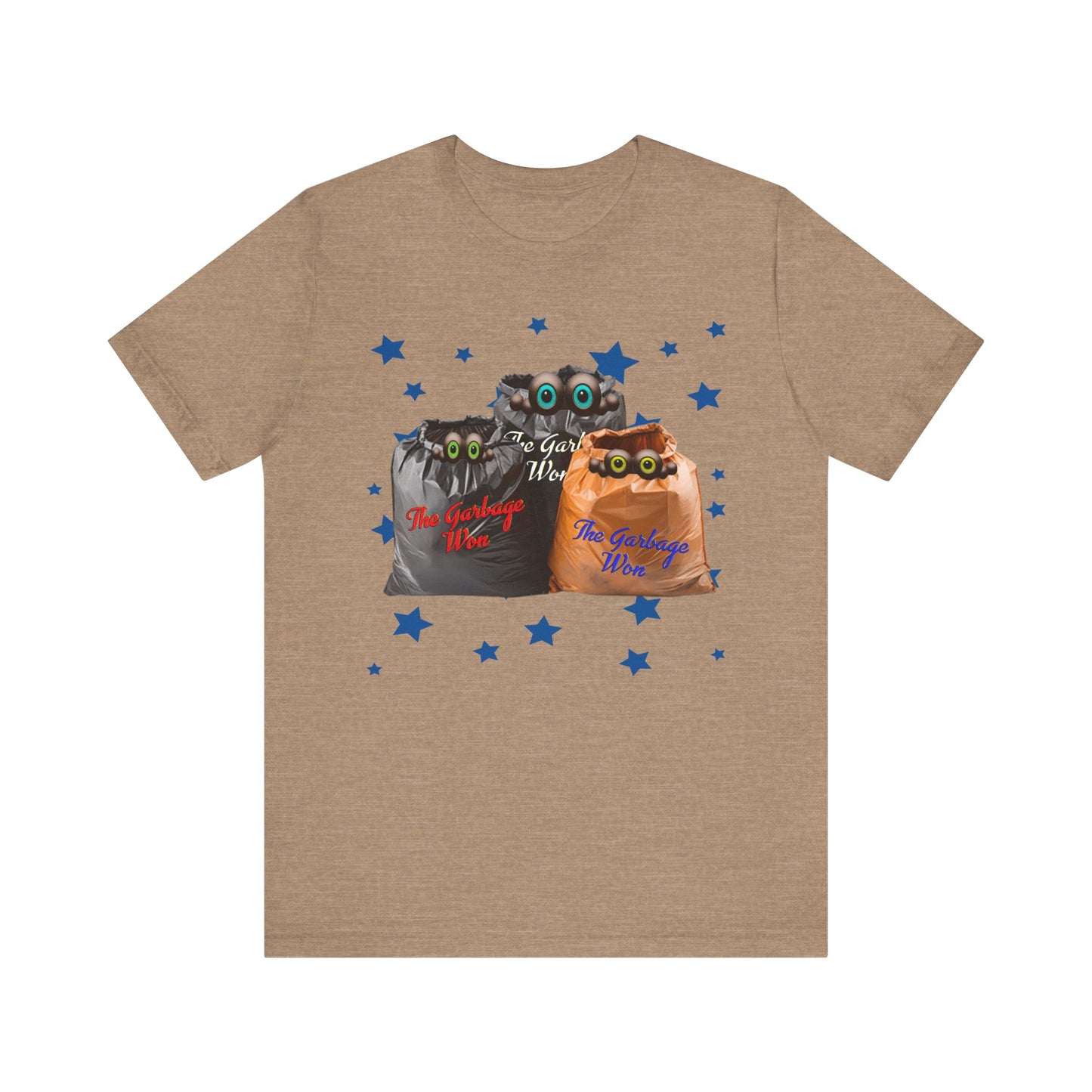 Snooty Fox Art Unisex Jersey Short Sleeve Tee - The Garbage Won
