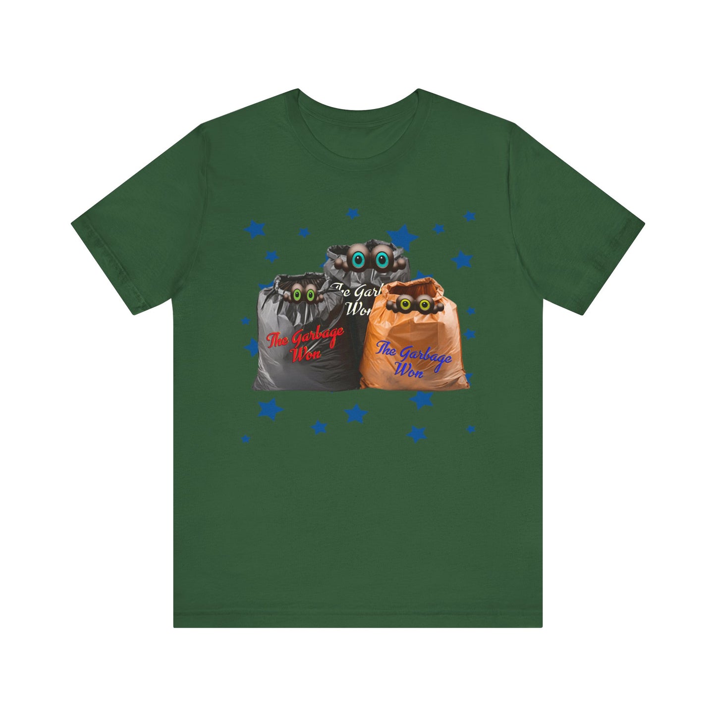 Snooty Fox Art Unisex Jersey Short Sleeve Tee - The Garbage Won