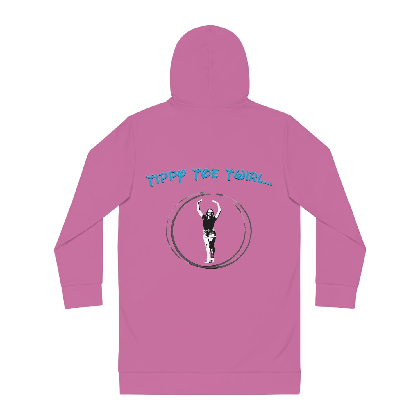 Snooty Fox Art Women's Hoodie Dress (AOP) - Tippy Toe Twirl