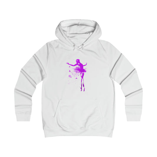 Snooty Fox Art Girlie College Hoodie - Dancer