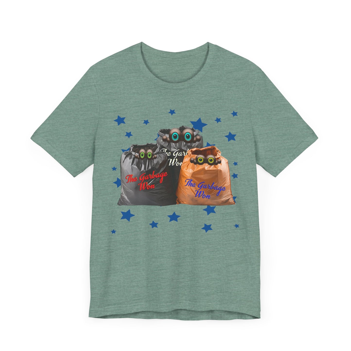 Snooty Fox Art Unisex Jersey Short Sleeve Tee - The Garbage Won