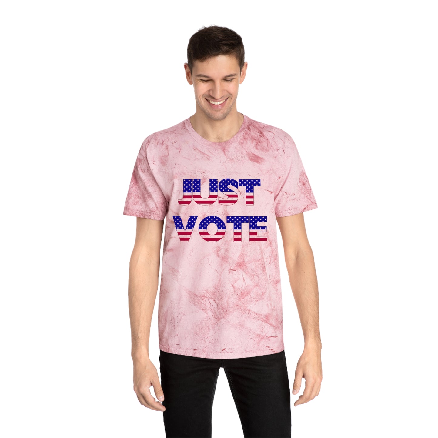 Snooty Fox Art Unisex Color Blast T-Shirt - Just Vote