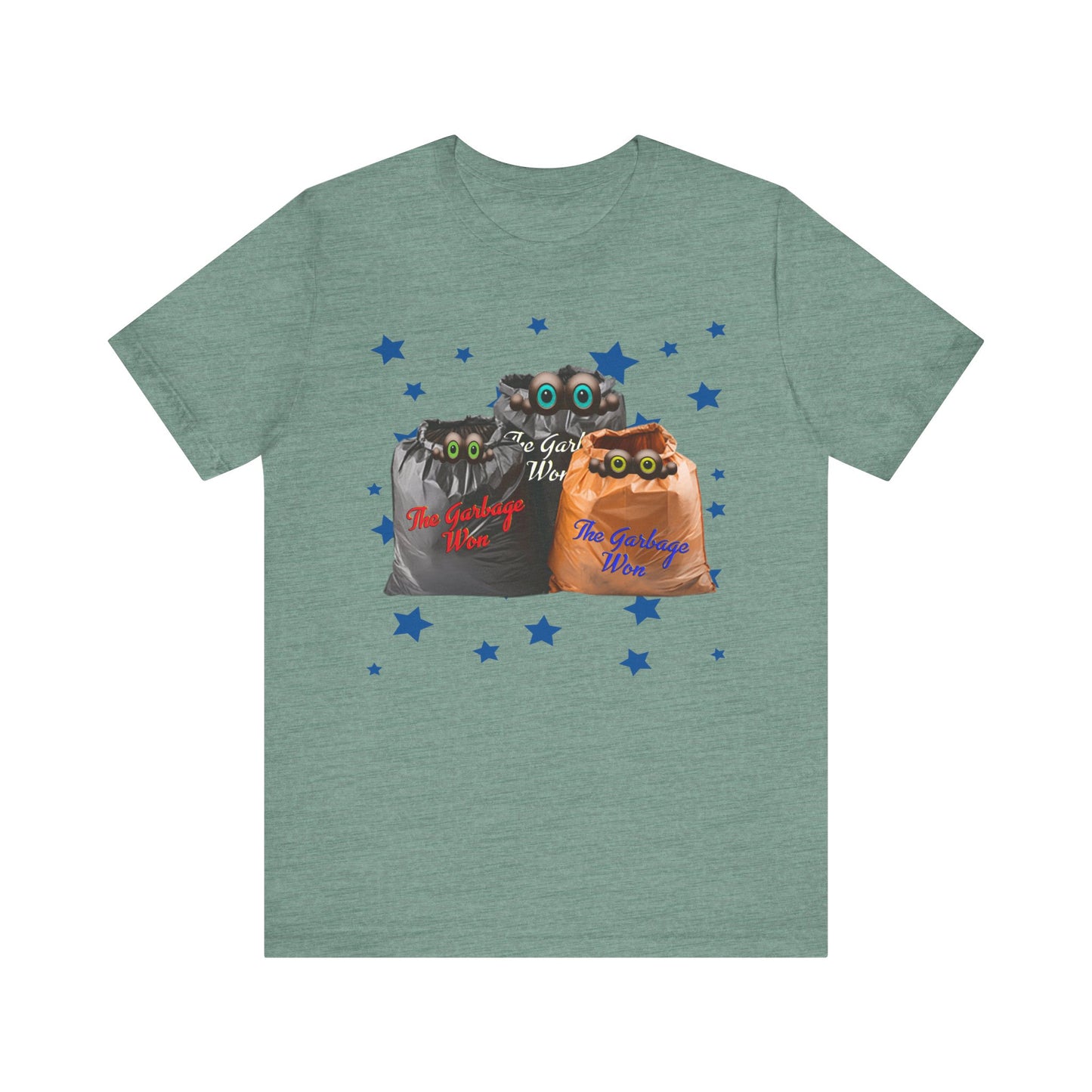 Snooty Fox Art Unisex Jersey Short Sleeve Tee - The Garbage Won