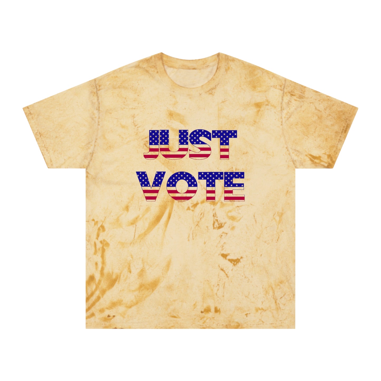 Snooty Fox Art Unisex Color Blast T-Shirt - Just Vote