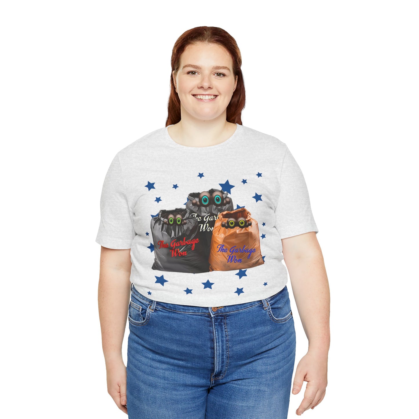 Snooty Fox Art Unisex Jersey Short Sleeve Tee - The Garbage Won