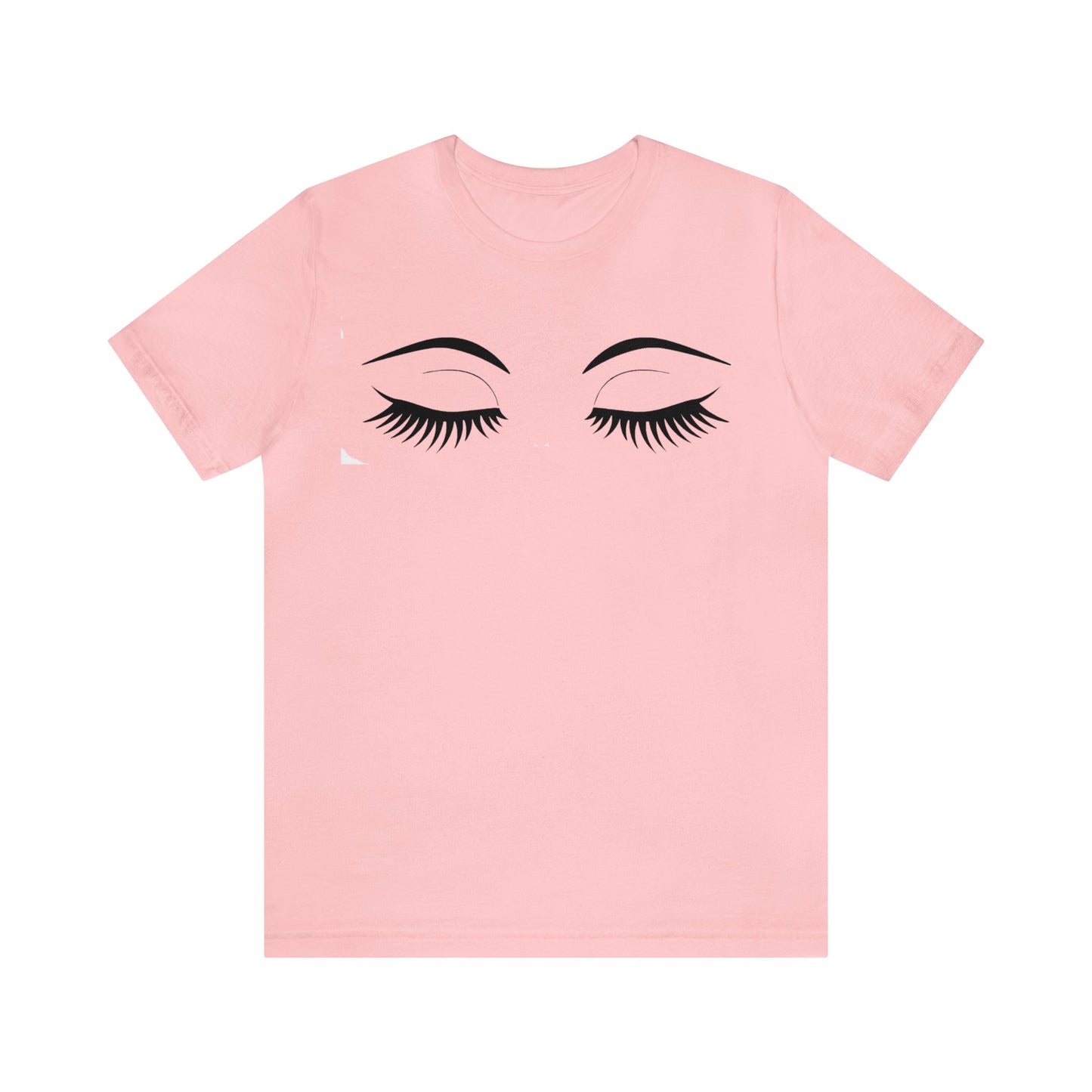 Snooty Fox Art Unisex Jersey Short Sleeve Tee - Eyelashes