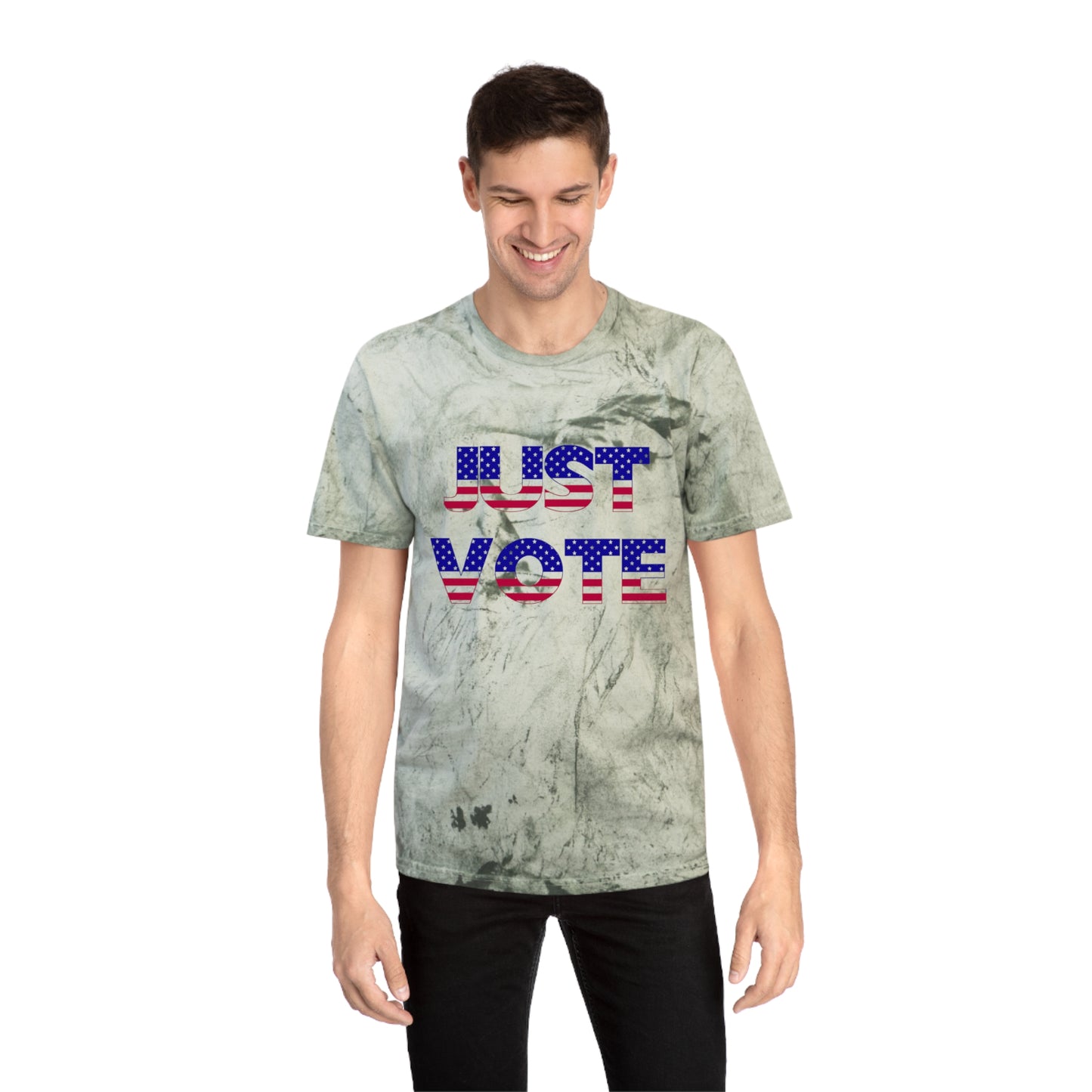 Snooty Fox Art Unisex Color Blast T-Shirt - Just Vote