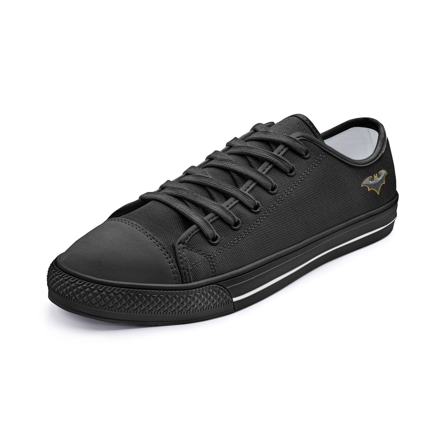 Snooty Fox Art Unisex Low Top Canvas Shoes - Batman