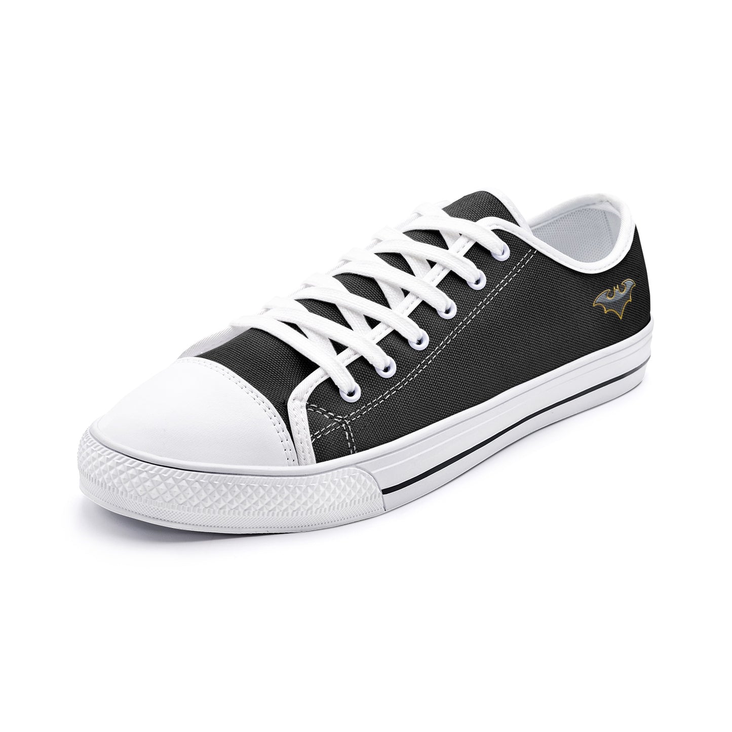 Snooty Fox Art Unisex Low Top Canvas Shoes - Batman