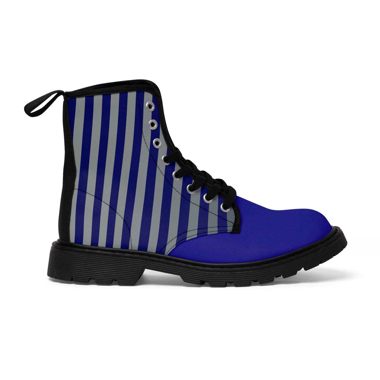 Snooty Fox Art Women's Canvas Boots - Blue Boots
