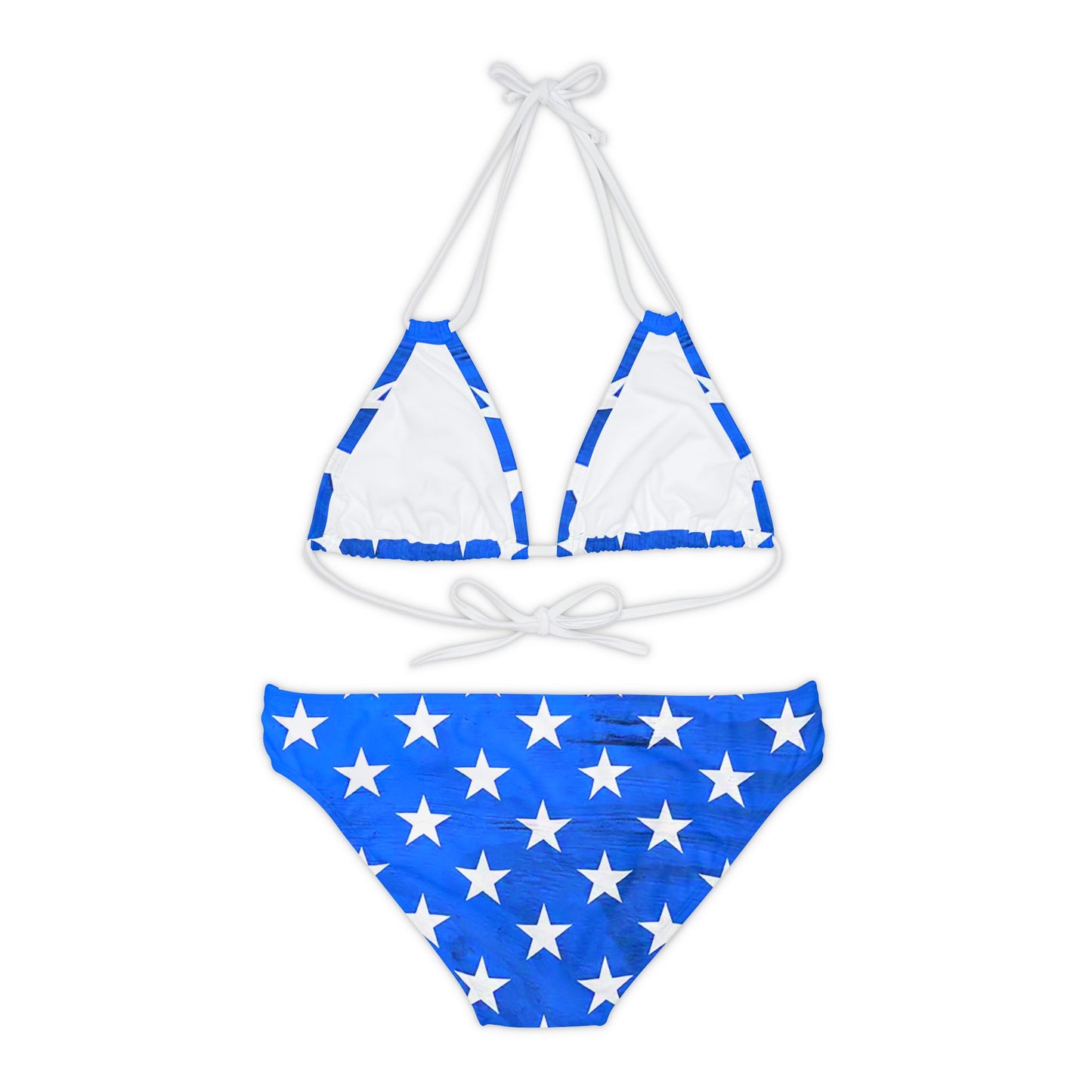 Snooty Fox Art Strappy Bikini Set (AOP) - Sea of Stars
