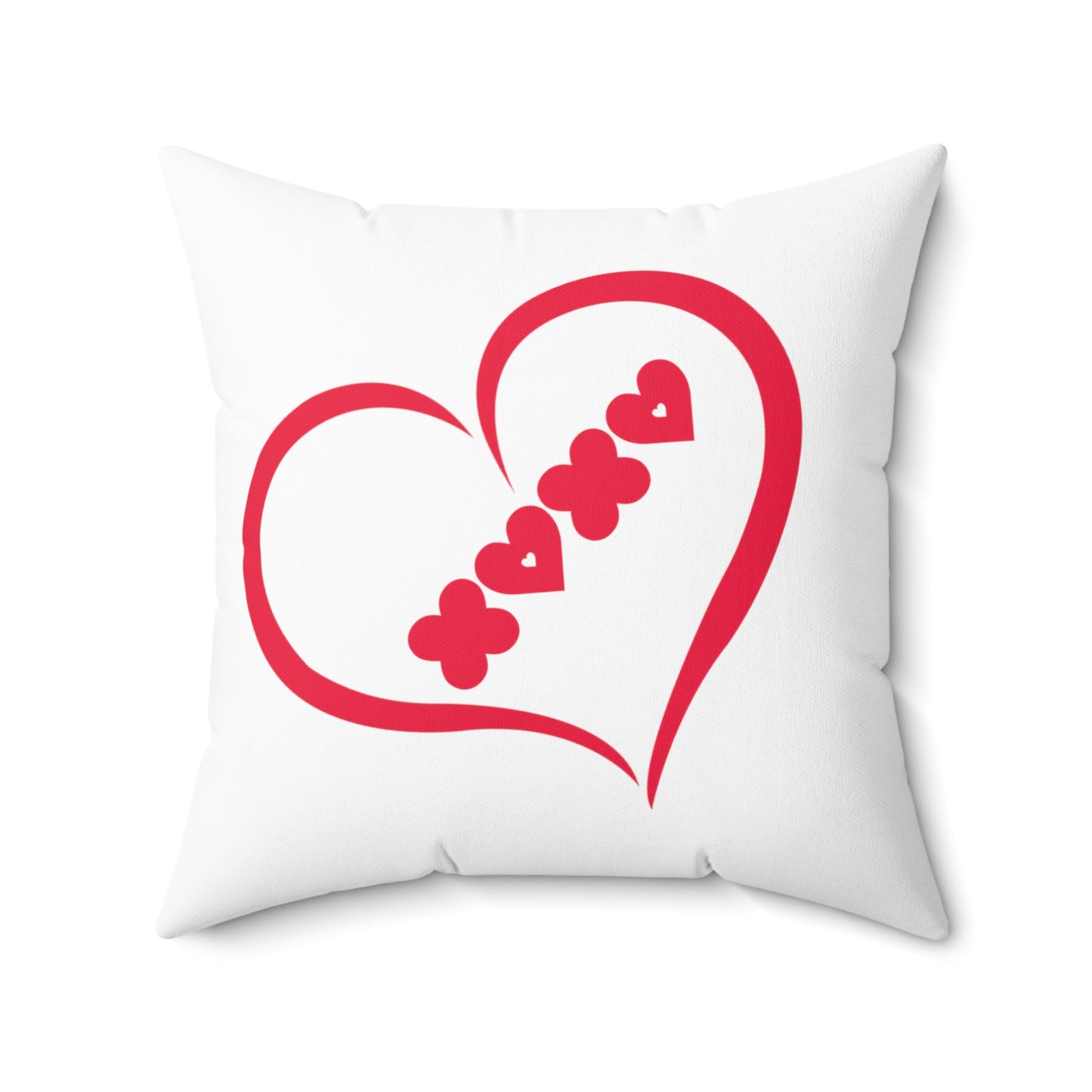 Snooty Fox Art Spun Polyester Square Pillow - XOXO