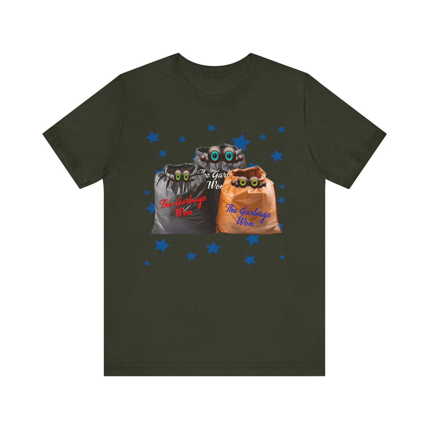 Snooty Fox Art Unisex Jersey Short Sleeve Tee - The Garbage Won
