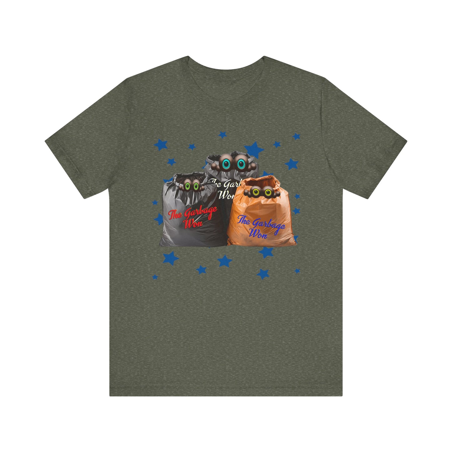 Snooty Fox Art Unisex Jersey Short Sleeve Tee - The Garbage Won