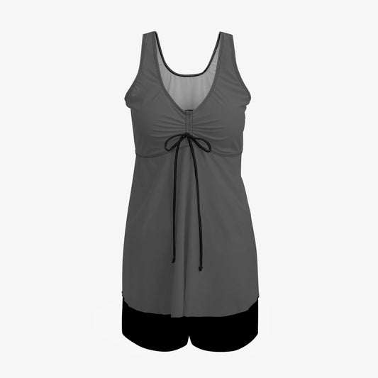 Snooty Fox Art Women's Two-Piece Swimsuit - Unique Gray #434343