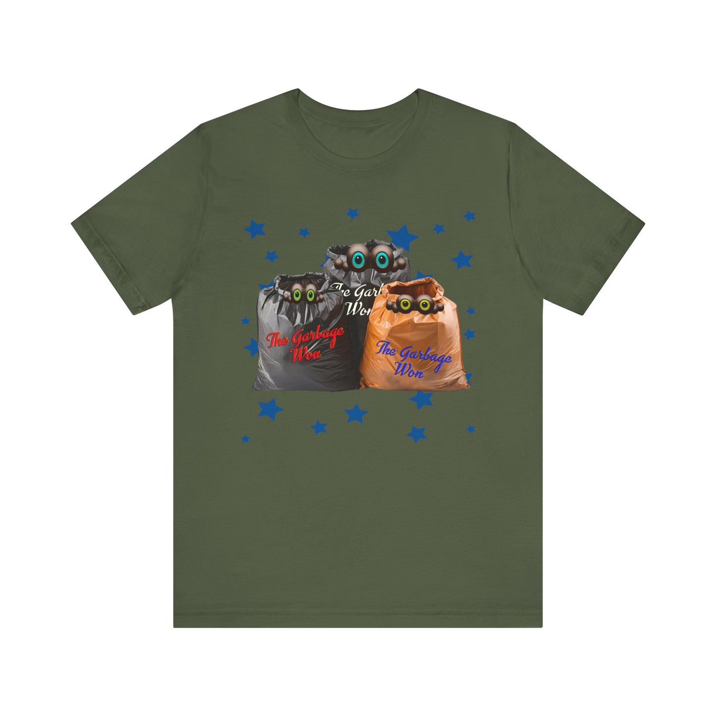 Snooty Fox Art Unisex Jersey Short Sleeve Tee - The Garbage Won