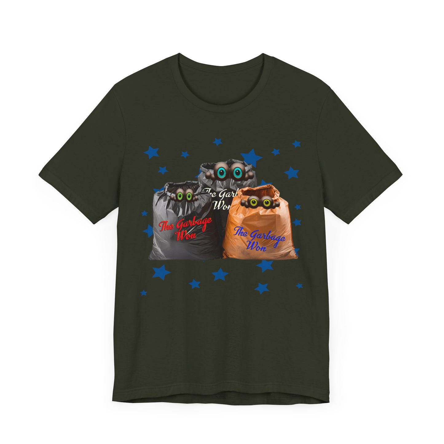 Snooty Fox Art Unisex Jersey Short Sleeve Tee - The Garbage Won