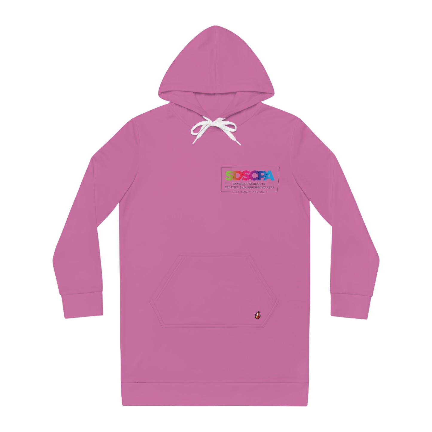 Snooty Fox Art Women's Hoodie Dress (AOP) - Tippy Toe Twirl