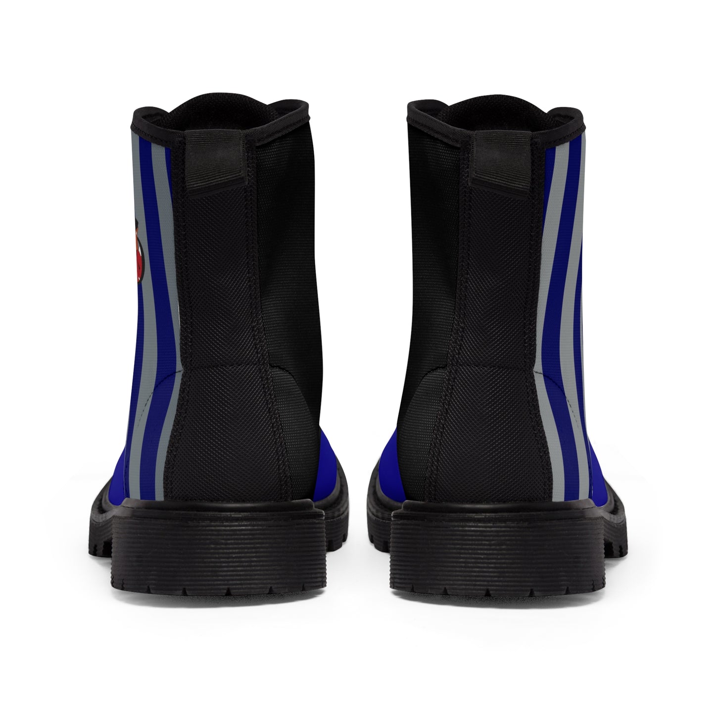 Snooty Fox Art Women's Canvas Boots - Blue Boots