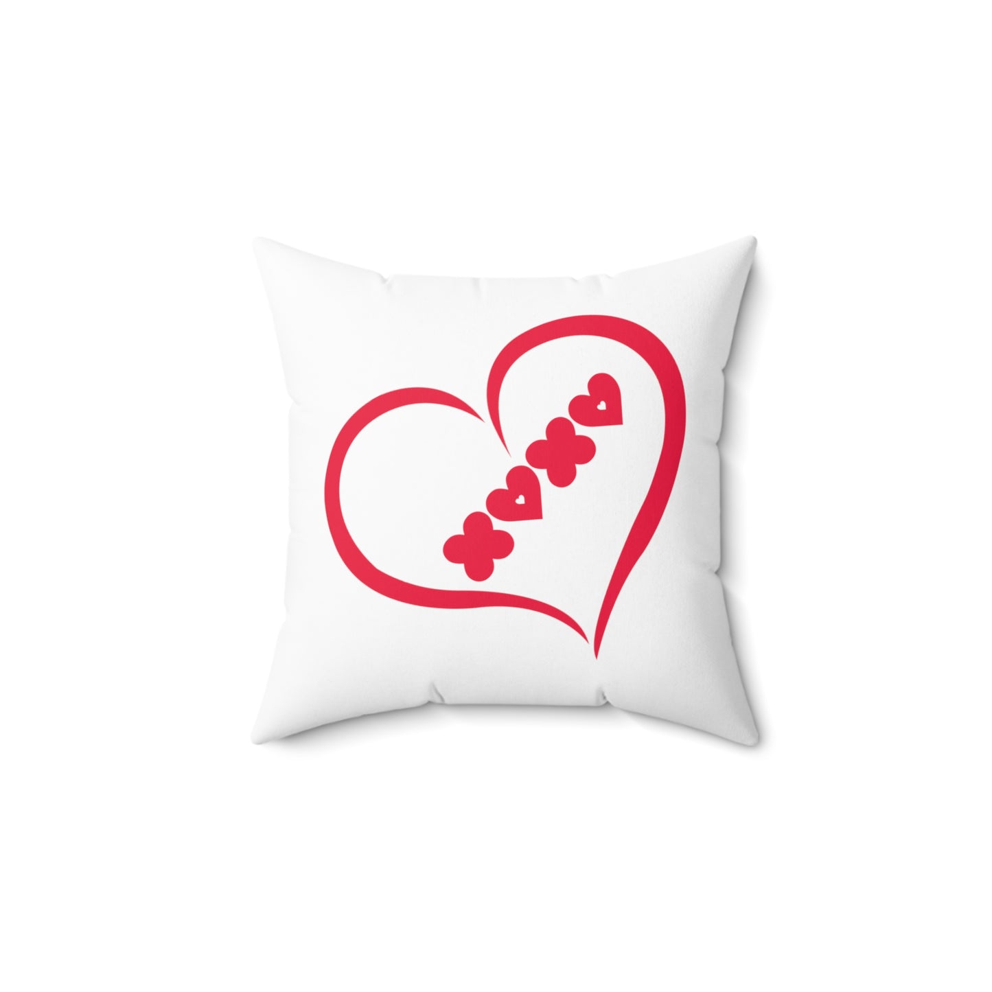 Snooty Fox Art Spun Polyester Square Pillow - XOXO