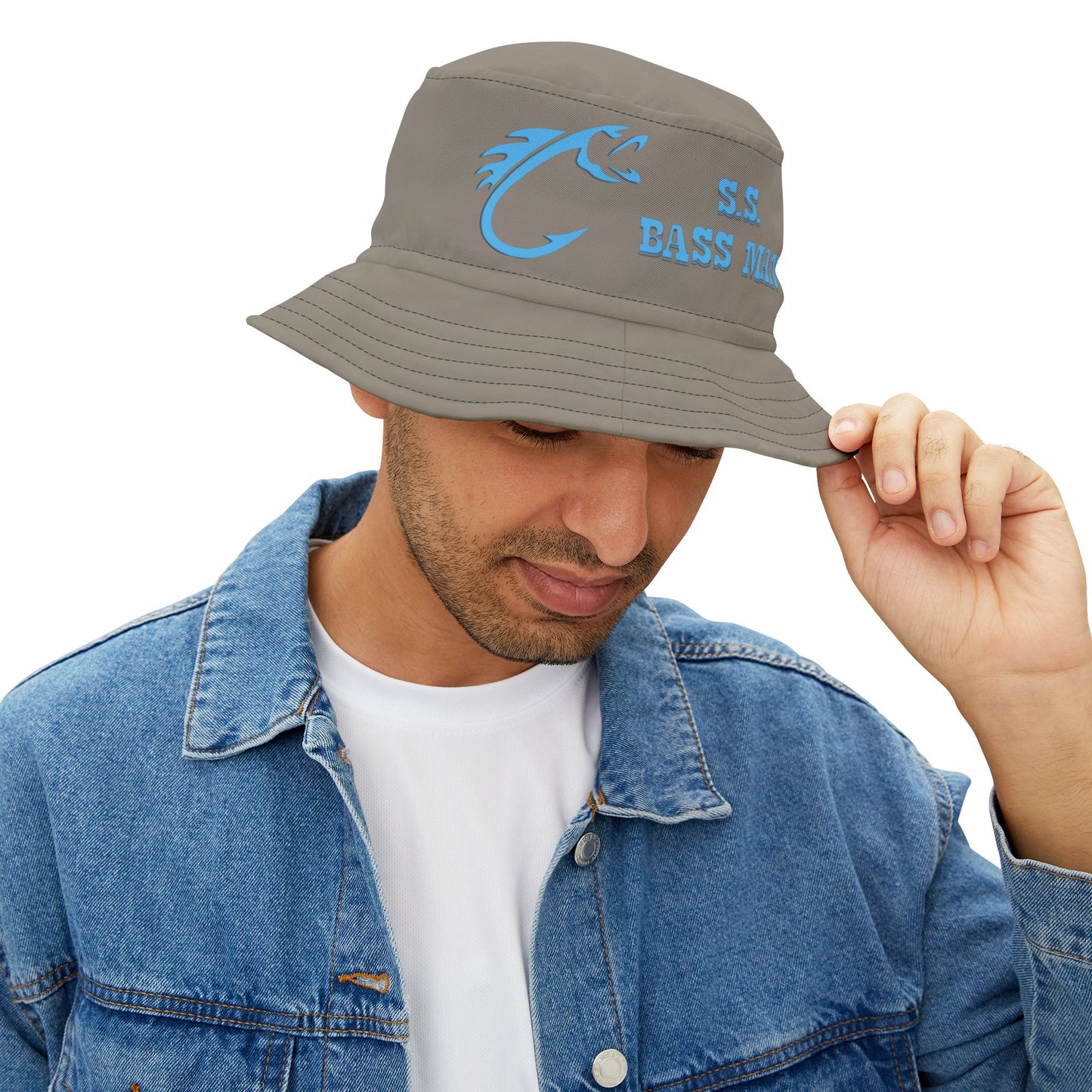 S.S. Bass Man Bucket Hat - Fishing Apparel for Anglers