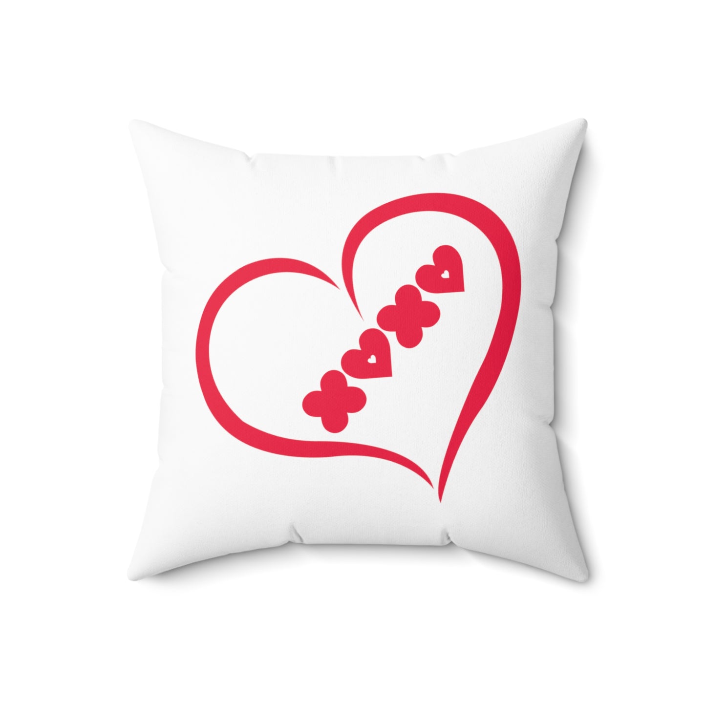 Snooty Fox Art Spun Polyester Square Pillow - XOXO