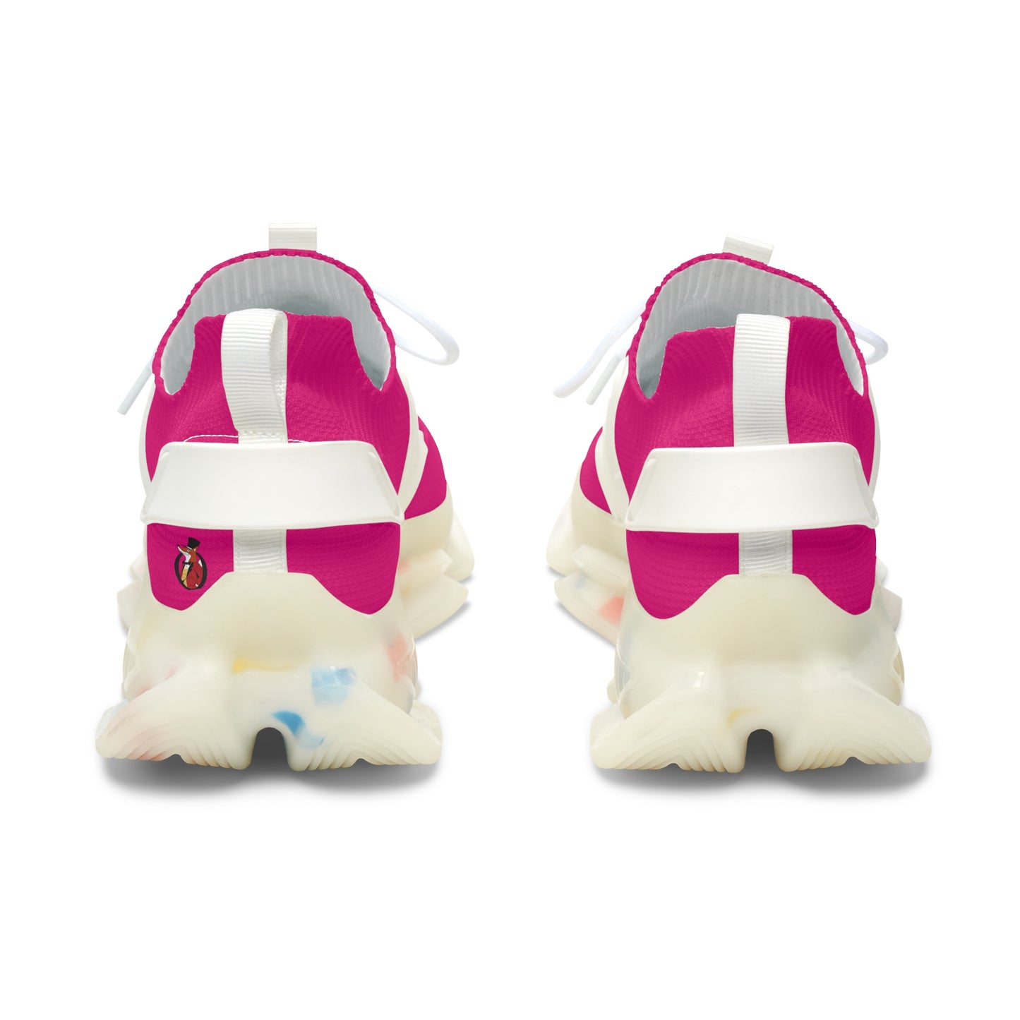 Snooty Fox Art Women's Mesh Sneakers - Mexico Pink