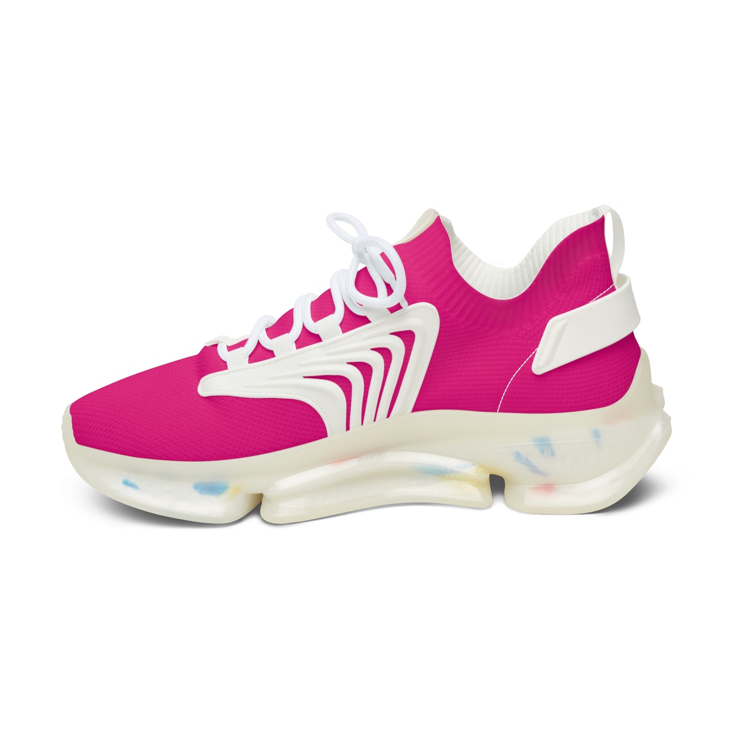 Snooty Fox Art Women's Mesh Sneakers - Mexico Pink
