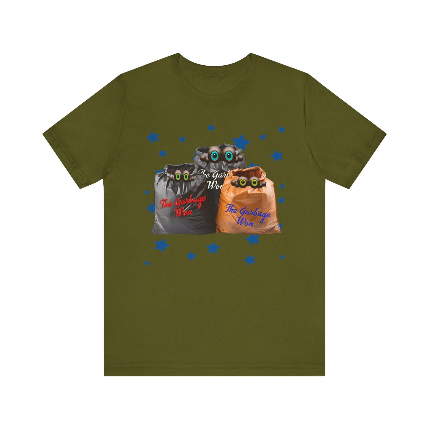 Snooty Fox Art Unisex Jersey Short Sleeve Tee - The Garbage Won