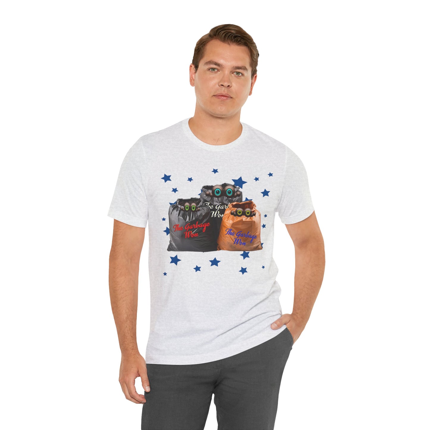 Snooty Fox Art Unisex Jersey Short Sleeve Tee - The Garbage Won