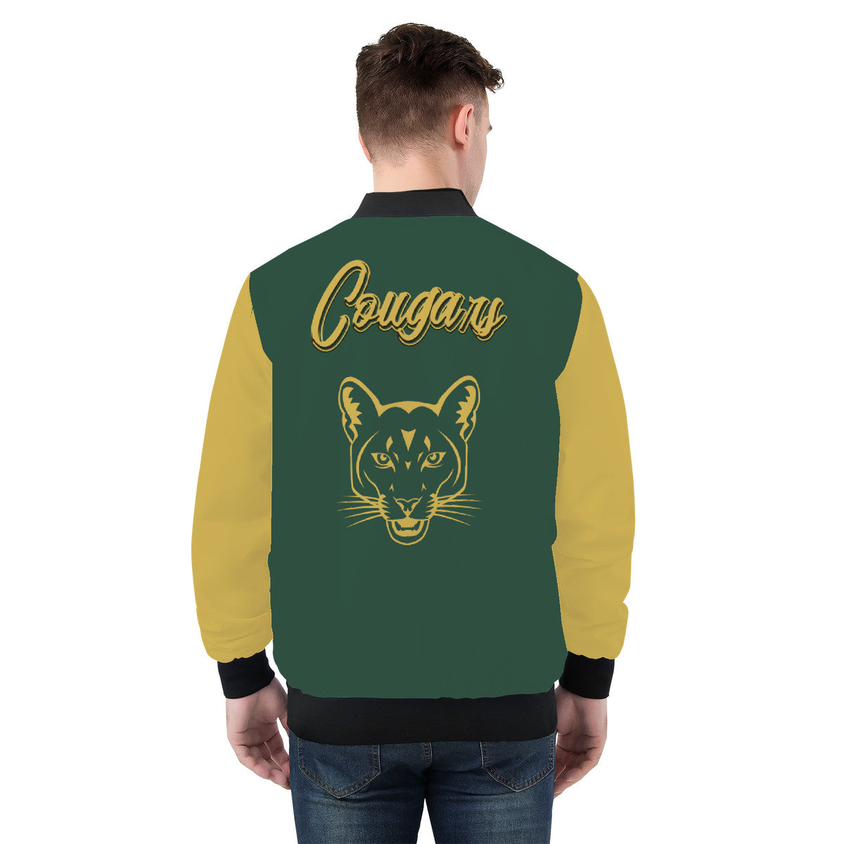 Snooty Fox Art Men's Bomber Jacket - St Columba