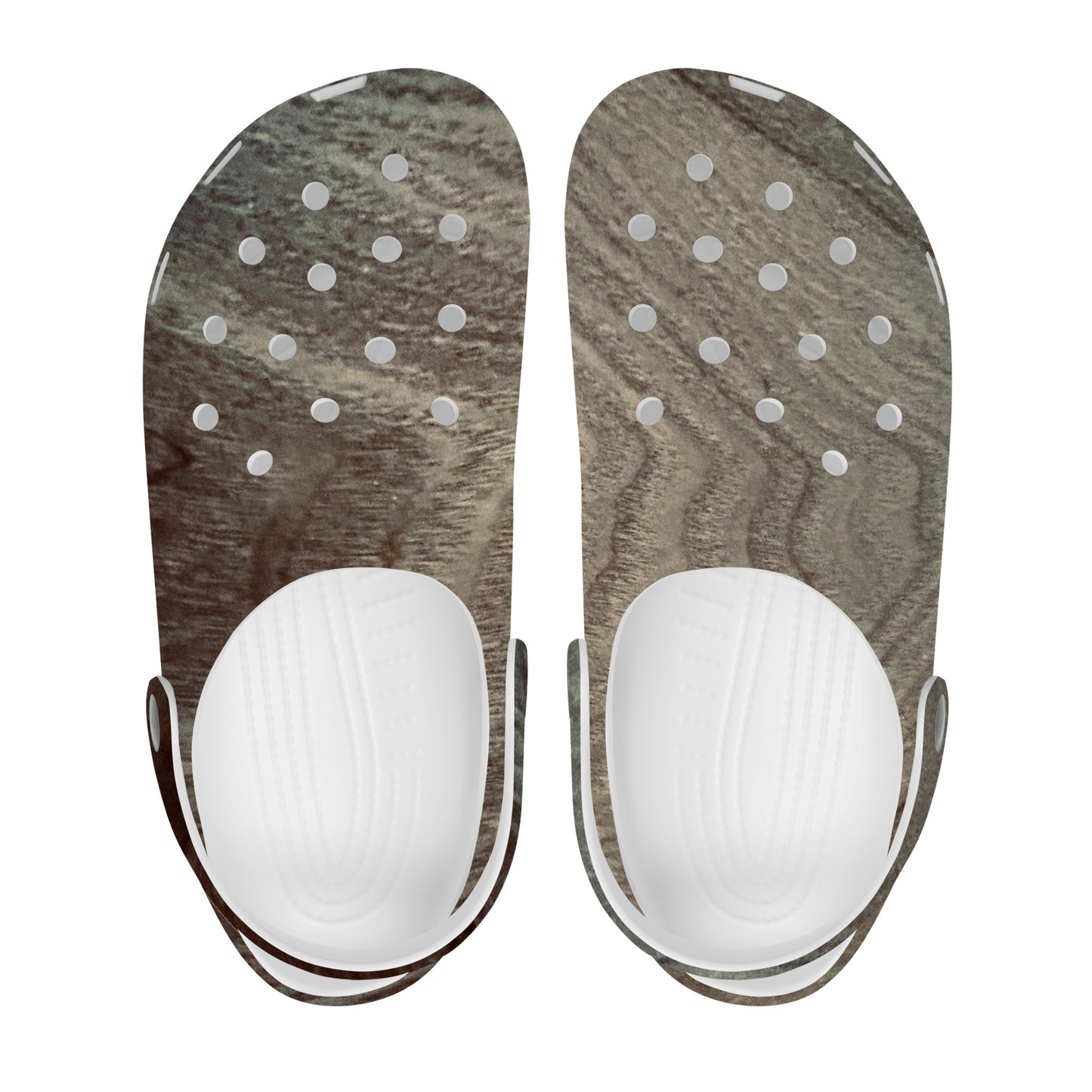 Snooty Fox Art Crocs Clogs - Swirls