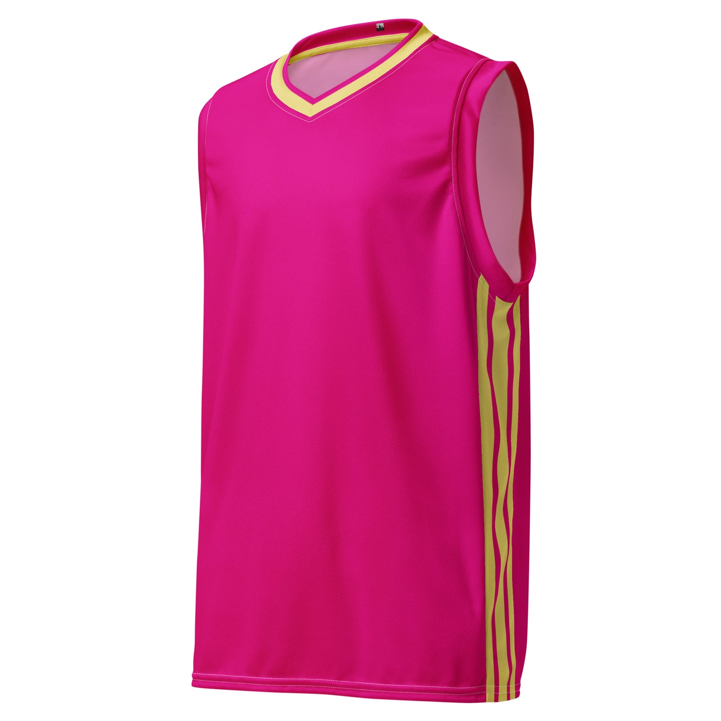 Snooty Fox Art Unisex Basketball Jersey - Summertime Pink