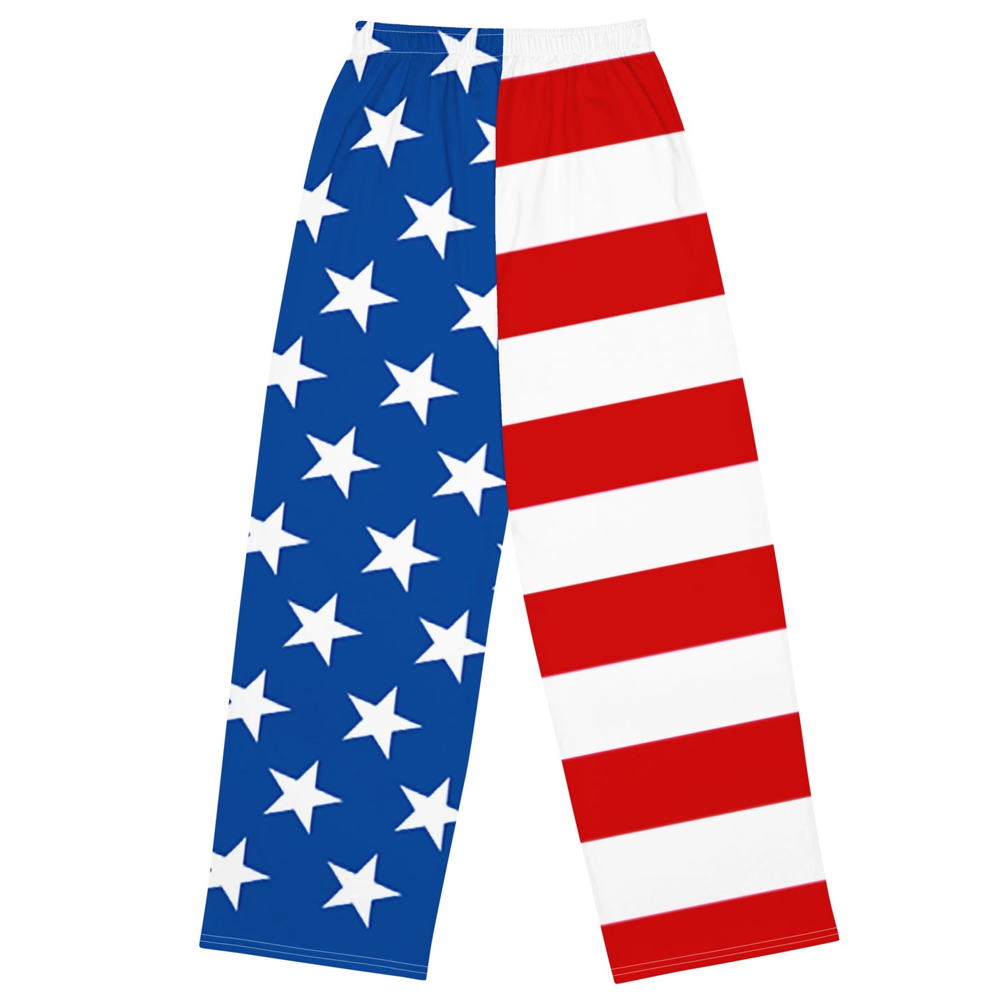 Snooty Fox Art Unisex Wide-Leg Pants - I Voted Red, White & Blue