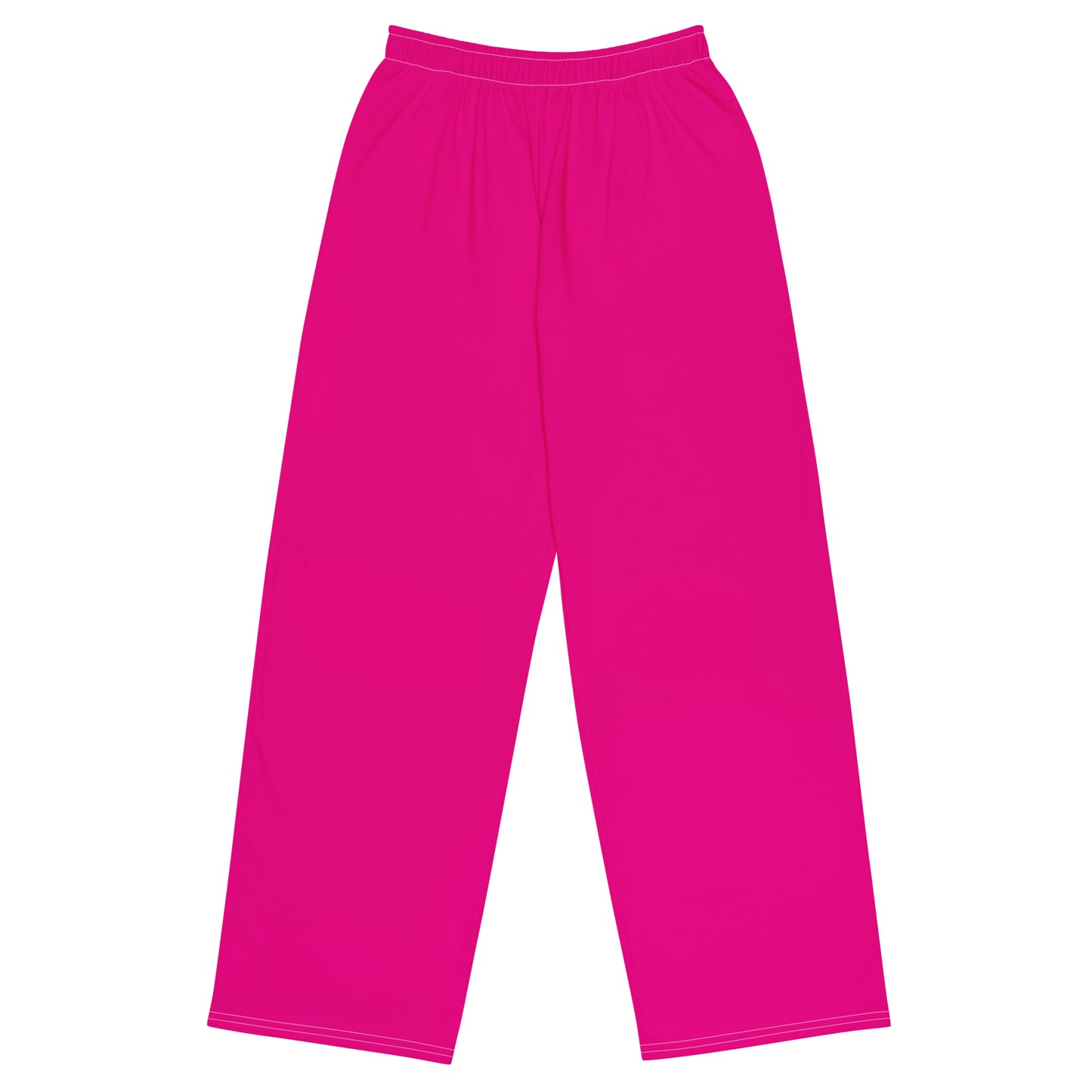 Snooty Fox Art Unisex Wide-Leg Pants - Summer Pink